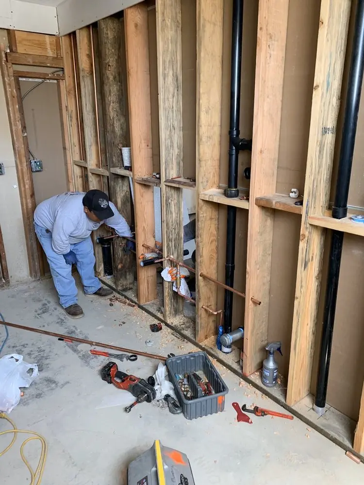 Commercial rough-in plumbing for Trenchless Sewer Repair in Quincy Center